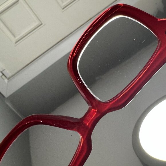 Ryan Simkhai Eyeshop Readers +1.75 Red Reading Glasses blue light block - Picture 5 of 15